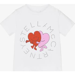 Stella McCartney Kids Baby printed cotton jersey T-shirt - white - M 3