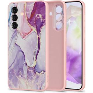 Samsung Galaxy A36 Tech-Protect Icon Silikone Cover - Marmor