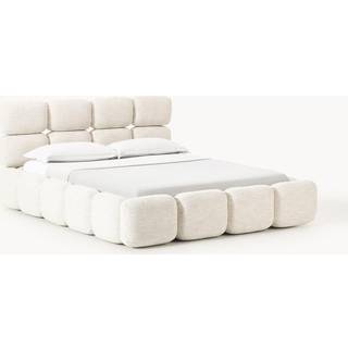 Polsterseng Tayla af Bouclé med opbevaring