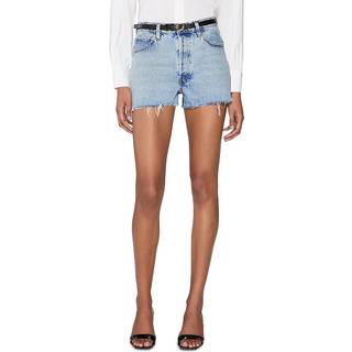 Frame Dare high-rise denim shorts - blue - 30