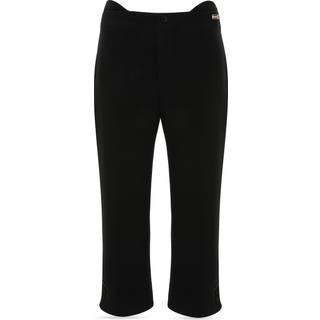 Victoria Beckham Logo capri pants - black - XXXS