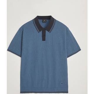 Paul Smith Sweater SS Polo in Blue | Norton Barrie - L