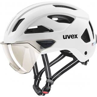 Uvex stride visor, cykelhjelm, hvid