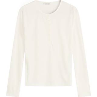 Pia Long Sleeve Tee - Off White L