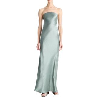 Vince Satin maxi dress - grey - XS