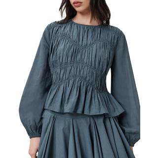 All Saints AllSaints Blue Melani Top