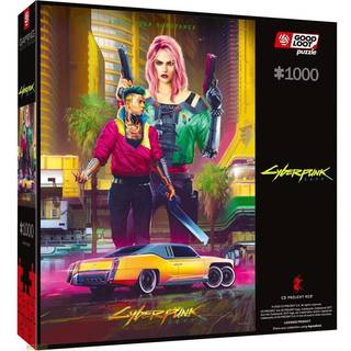 "Cyberpunk 2077 Puzzle Kitsch Style (1000pc)"