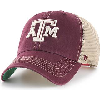 47 NCAA Trawler Prim?r Logo Team Farve Mesh Trucker Clean Up Justerbar Hat Voksen One Size Passer Alle - Texas A&M Burgundy