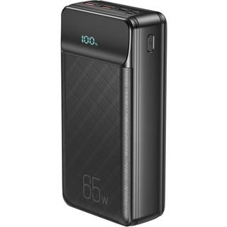 XO Powerbank til bærbar computer 65W 30000mAh - Svart