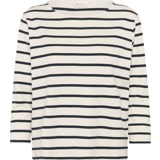 Part Two Nelapw Ts Toppe & T-Shirts 30309864 Dark Navy Stripe (SMALL)