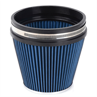 Bil 6 tommer højflowindsugningsluftfilter bilmodificerede filterdele, A