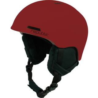 Republic R550 JR Skihjelm, Mørkerød, 50-54