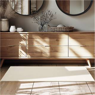 Kortluvet tæppe Soft Zone - beige,80 x 150 cm