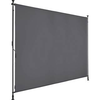Klemmemarkise Taija med håndsving - 200 x 310 cm,sort