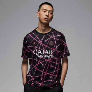 Nike Paris Saint Germain Pre Match Shirt, Black - L