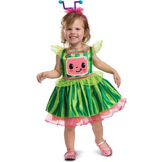 Forkl?d Cocomelon Toddler Dress Official Cocomelon Costume Tutu Outfit til b?rn Toddler St?rrelse (2T)