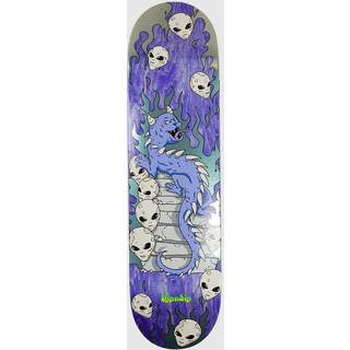 "RIPNDIP Horntail 8.5"" Skateboard deck" - Uni - purple