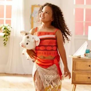Disney Store Moana Costume For Kids - Multicolored - 9-10 YEARS