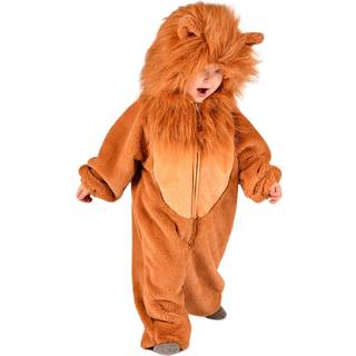 Den goda Fen dyrekostume Løve jumpsuit - 12-18 mdr. og 18 mdr.-2 år Str: 12-18 mdr.