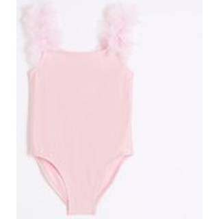 River Island River Island Pink 3D Flower Swimsuit