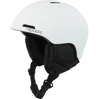 Republic R550 JR Skihjelm, Hvid, 50-54