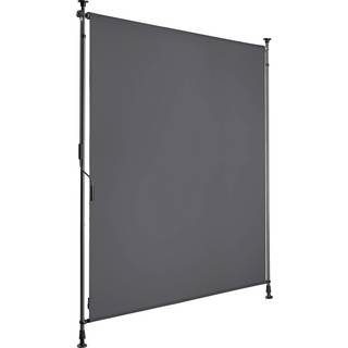 Klemmemarkise Taija med håndsving - 120 x 310 cm,sort