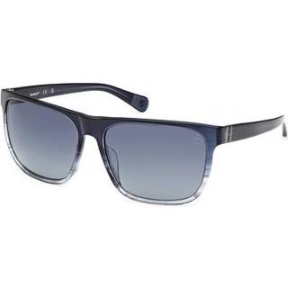 Timberland TB00054-H Polarized 92D 65 Solbriller Mænd Blue - Shiny Faded Blue - 65mm