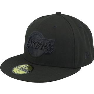 LA Lakers Black On Black NBA Essential Black 59FIFTY Fitted Cap newera adult unisex Black newera adult unisex Black newera adult unisex Black newera a - 8