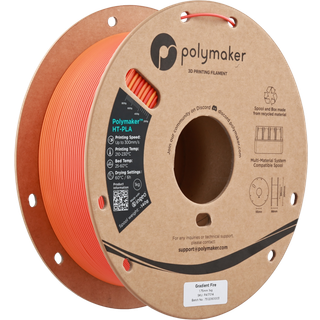 Polymaker™ - HT-PLA - Gradient Fire - 1.75mm - 1kg