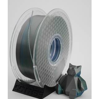 Dual-Silk PLA 1.75 mm 1 kg - Blue-Green
