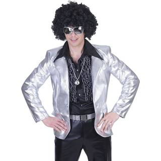 Disco jakke, sølv