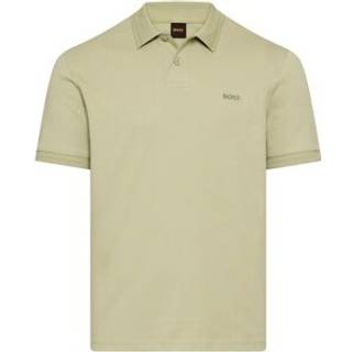 BOSS Orange Herren Polo-Shirt grün