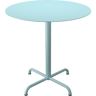 Houe, PICO Sofabord Ø74 cm, 4 ben understel Ice Blue