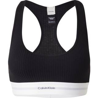 Bralette - Cotton Modal Rib - Black - L