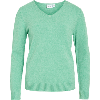 Viril V-udskæring Striktrøje