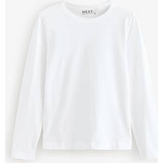Next White Long Sleeve Crew Neck T-Shirt