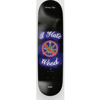 "Sour Solution Barney Hater 8.25"" Skateboard deck" - Uni - black