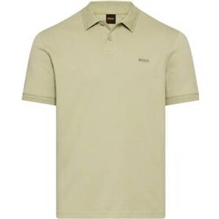 BOSS Pe Interlock Polo T Shirt Green