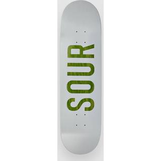 "Sour Solution Sour Army Wood 8.25"" Skateboard deck" - Uni - white