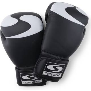 Core Gear Boxing Gloves, 12 oz, Black