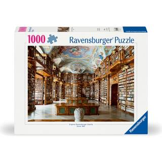 Ravensburger Puslespil 1000 brikker - Biblioteket i St. Florian-klosteret