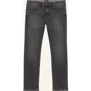 Slim fit Delaware-jeans i behagelig grå denim med stræk