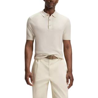 BOSS Black Herren Polo-Shirt weiß