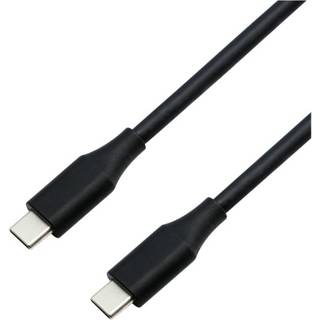 Eletra USB-C 3.1 GEN2 M 2M-kabel, sort