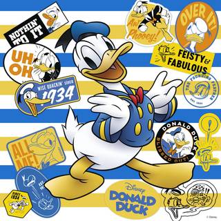 CEACO - DISNEY - DONALD DUCK - 90. Collage - 300 Oversized Piece Jigsaw Puzzle