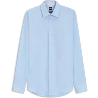 BOSS Black Herren Hemd blau
