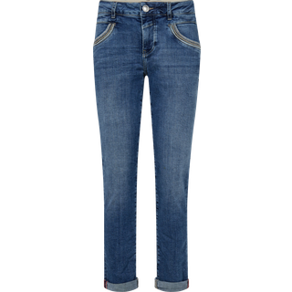 Mos Mosh Mmnaomi Grendel Jeans Bukser 170070 Mid Blue (33, Regular)