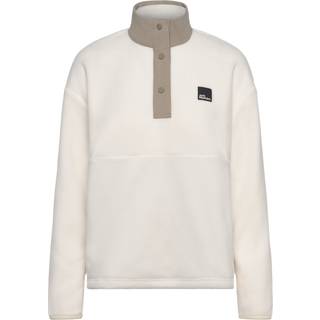 Jack Wolfskin Women's Sumetro Half Zip Cotton White, XL