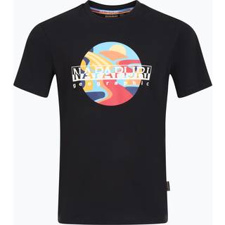 Napapijri Napapijri Valdor Short Sleeve 100% Cotton Black T-Shirt