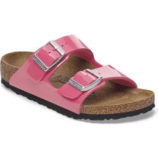 Birkenstock Arizona Sandal Pink Lak Med Spænder - Str. 32